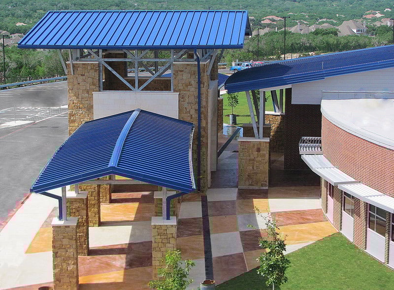 Regal Blue 238T Standing Seam Panel