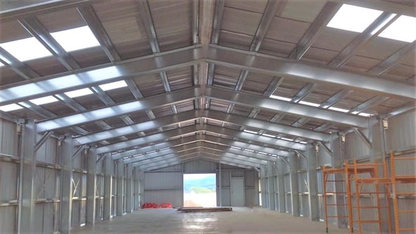 Cheap Industrial Space Saving Custom Steel Structure Metal Frame