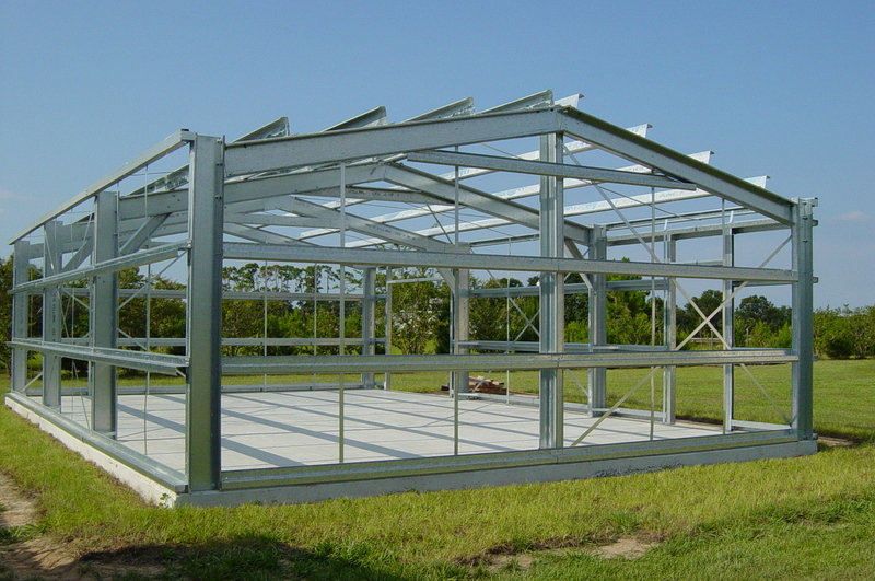 EasyFrame Metal Building Exterior Frame