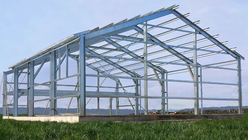 EasyFrame Metal Building Exterior Frame