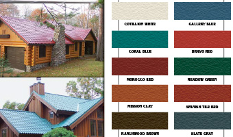 Kynar Metal Roof Color Chart