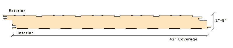 ShadowLine IMP Wall Panel Drawing