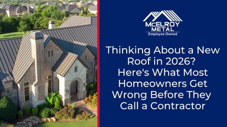 Thinking About a New Roof in 2026? Here's What Most Homeowners Get Wrong Before They Call a Contractor