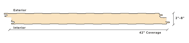 MesaLline IMP Wall Panel Drawing