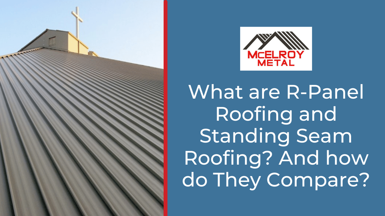 R Panel Roofing - R Panel Metal Roof | McElroy Metal