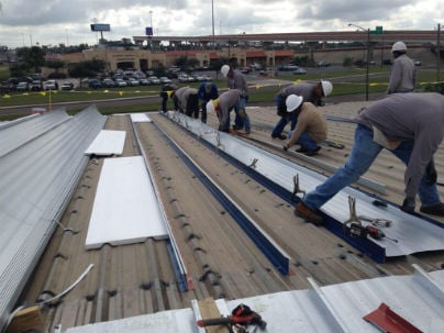 Use Metal to Deliver a Retrofit Industrial Roofing System