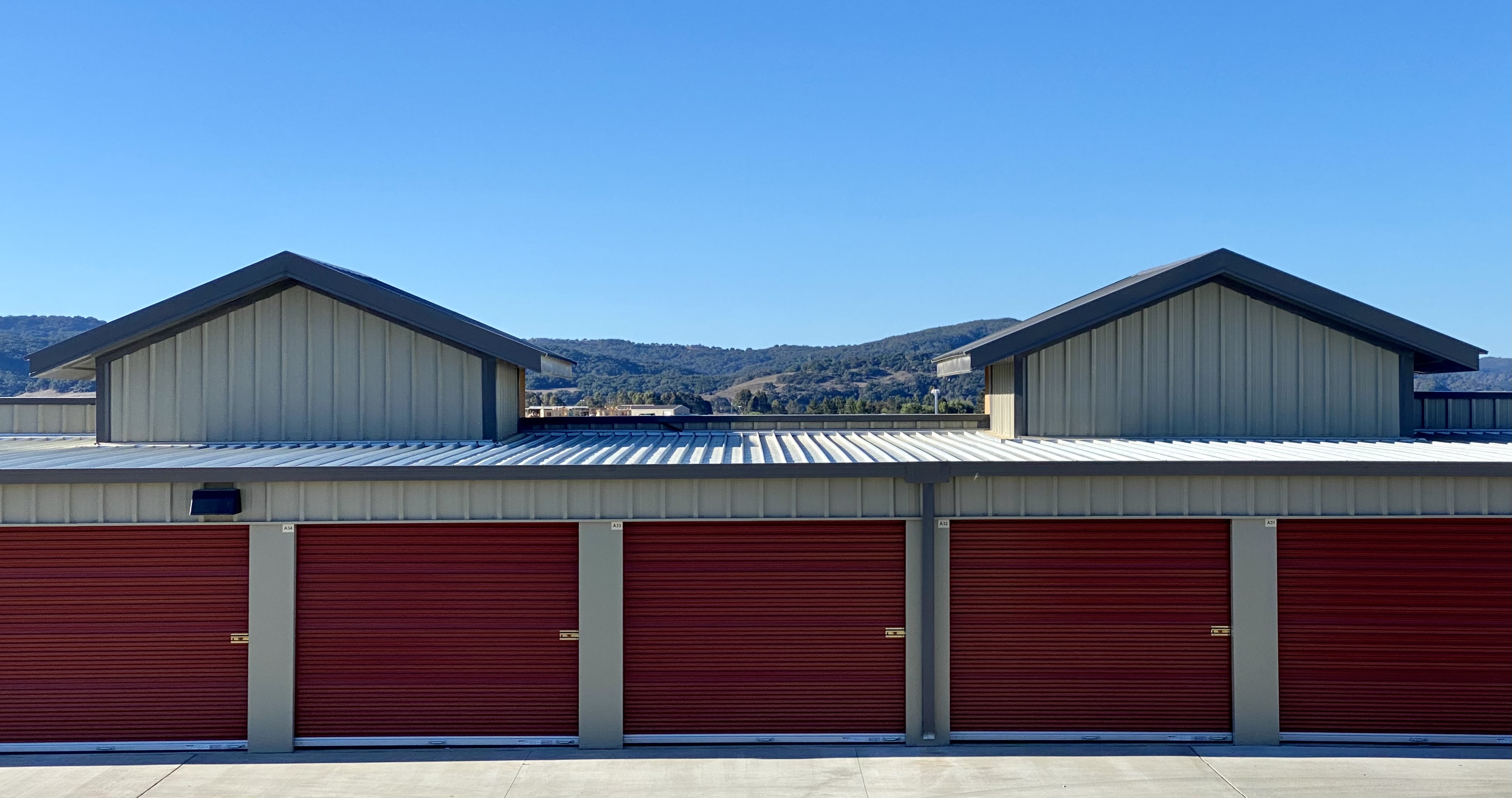 Metal Roofing and Wall Panels for Self-storage Facility