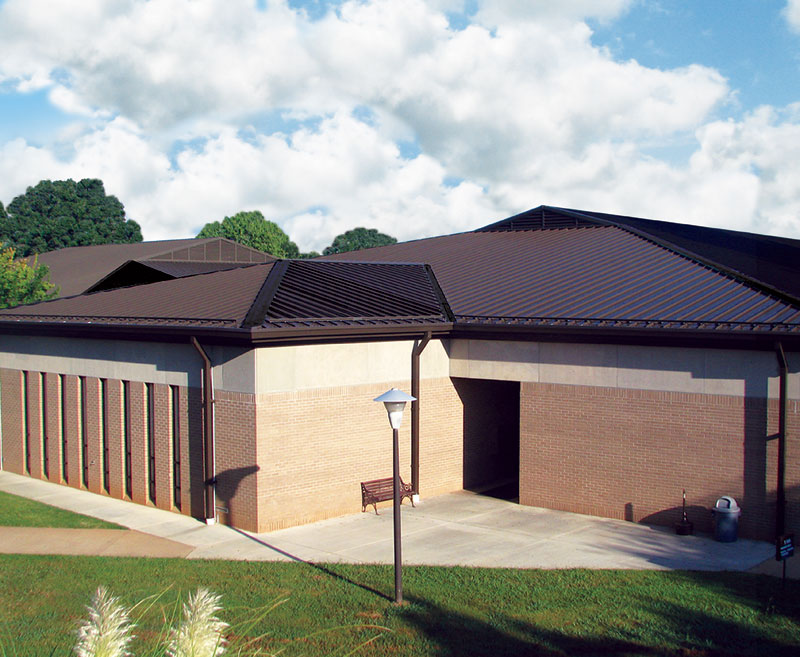 Low Slope to Steep Slope Metal Roofing 