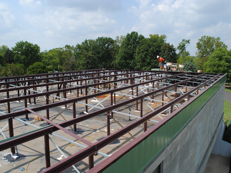 Low Slope to Steep Slope Metal Roofing 