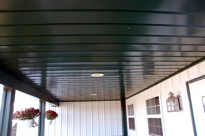 Metal Soffit and Fascia Panel