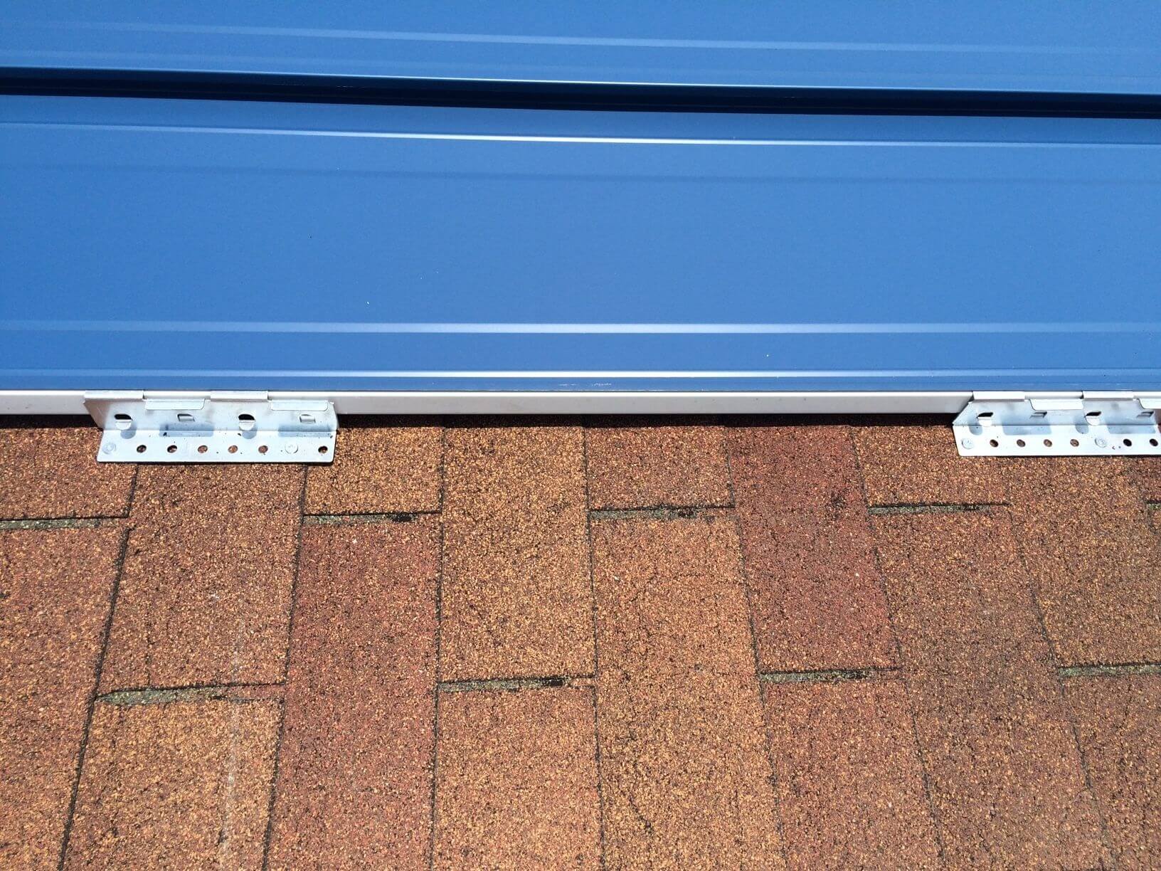 Standing Seam System to Recover Asphalt Shingles