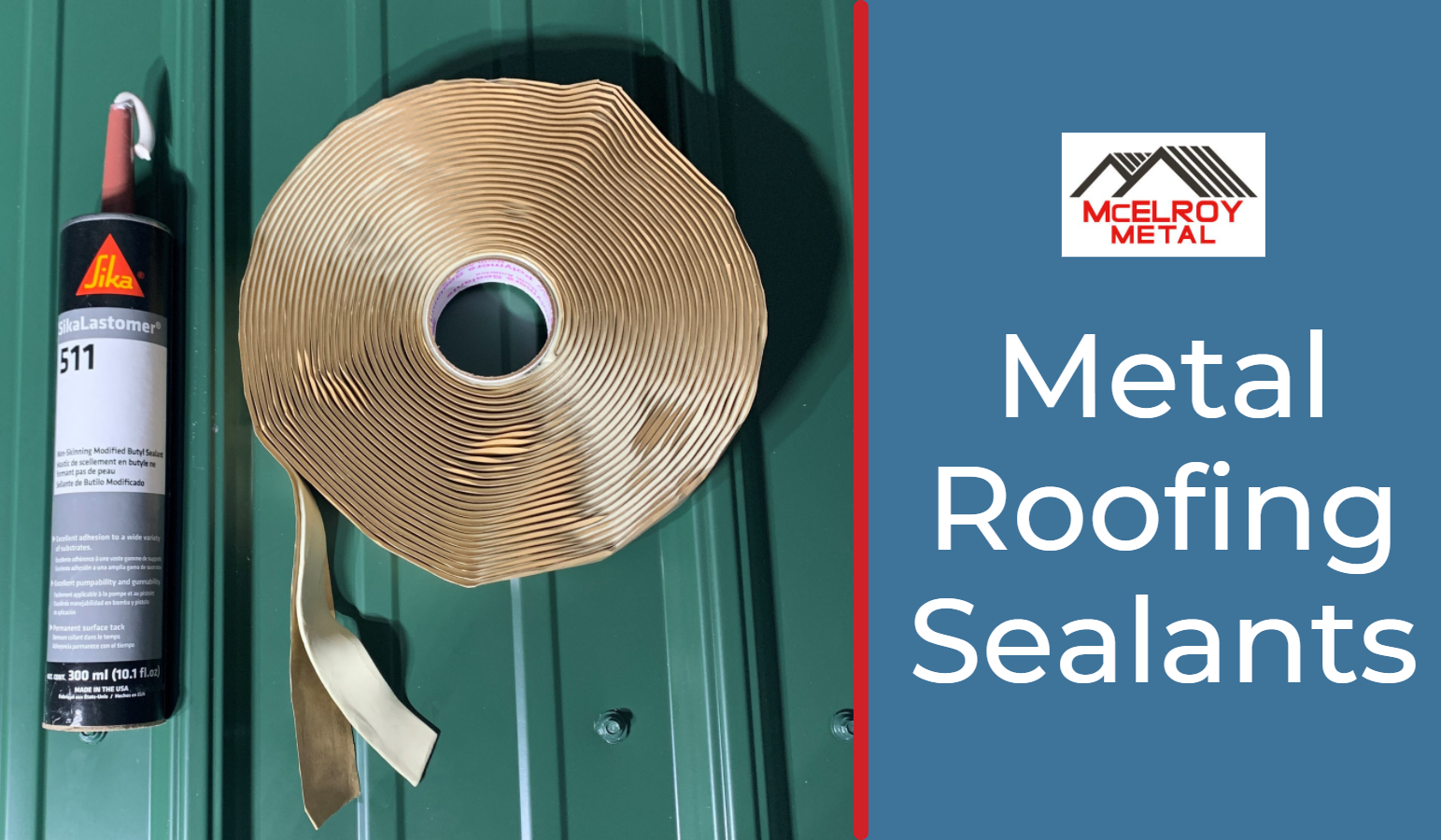 Metal Roofing Sealants