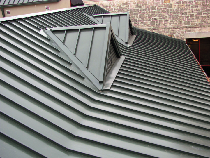 Standing Seam Metal Roofing Material