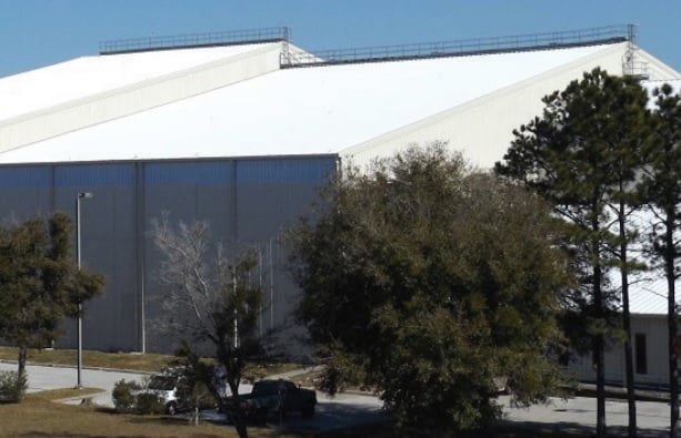 Metal Standing Seam System Used to Recover Southwest Airlines Aircraft Hangar
